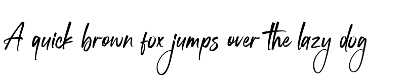 Preview of Delightful Regular font