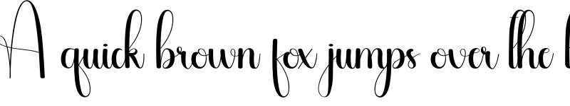 Preview of Delightfull Regular font