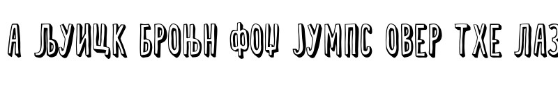 Preview of Delija Regular font