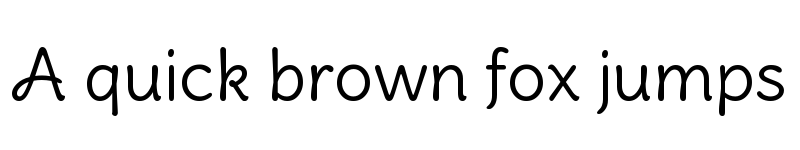 Preview of Delius Swash Caps Regular font