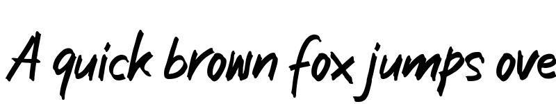 Preview of Della Vintta Regular font