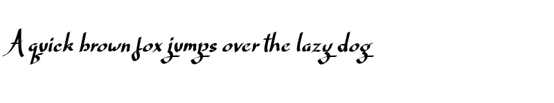 Preview of Dellycia Italic font