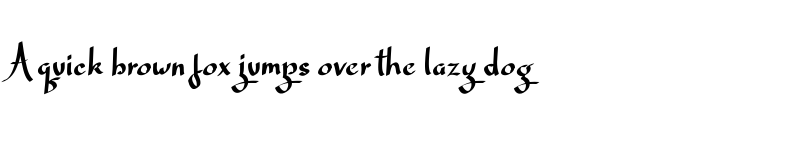 Preview of Dellycia Regular font