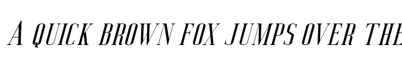 Preview of Deluce Free Italic font