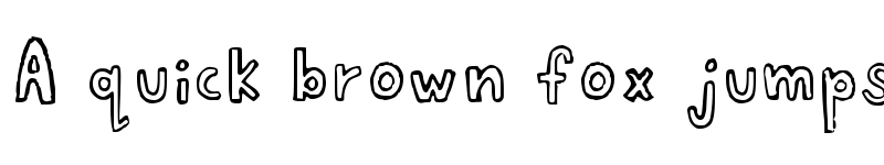 Preview of Delvue 3 Regular font