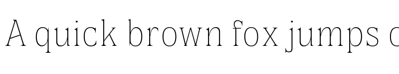 Preview of Demo Osbert Text Thin font