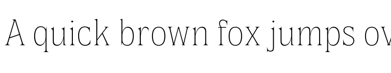 Preview of Demo Osbert Thin font