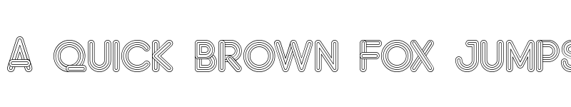 Preview of DEMOKRASI Regular font