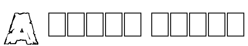 Preview of Demolition Crack Regular font