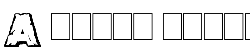 Preview of Demolition Crack Shadow Regular font