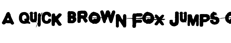 Preview of Demon Panic Regular font