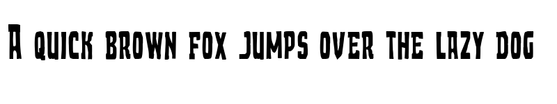 Preview of Demon Priest Condensed Condensed font