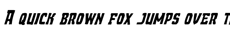 Preview of Demon Priest Expanded Italic Expanded Italic font