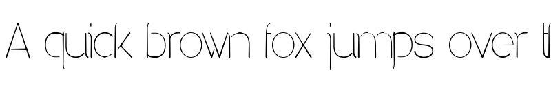 Preview of Denigan Regular font