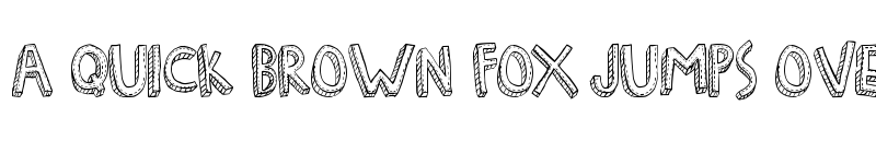 Preview of Denne Freakshow Regular font