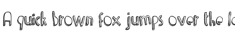 Preview of Denne Shuffle Regular font