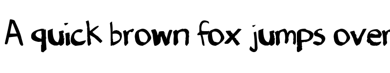 Preview of Denne's Old Handwriting Regular font