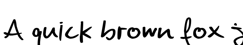 Preview of Dennis Regular font