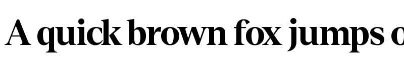 Preview of Denton Bold font