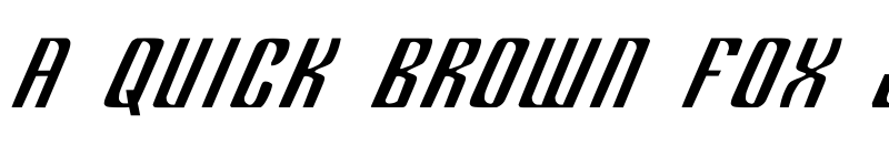 Preview of Department H Regular font