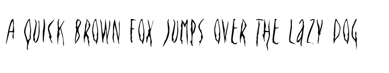 Preview of Deportees Regular font