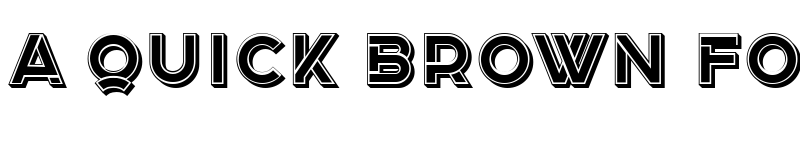 Preview of Depot Filled Regular font