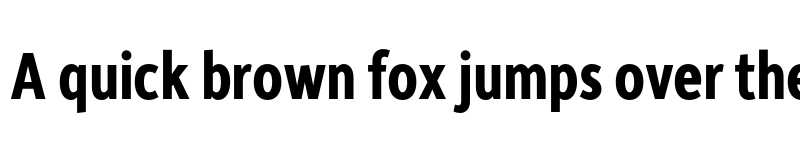 Preview of Depot New Condensed Bold font