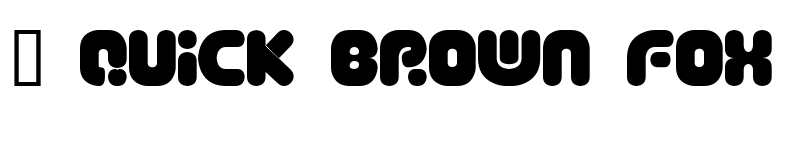 Preview of Depth Charge SemiPhat font