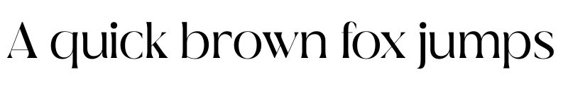 Preview of Deraga Regular font