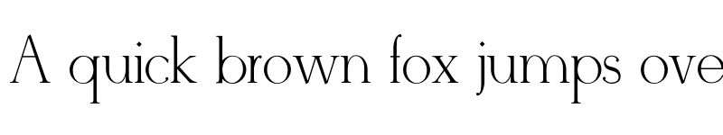 Preview of Derivia Regular font