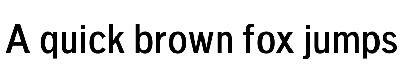 Preview of Deron Bold font