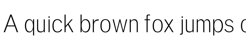 Preview of Deron Light font