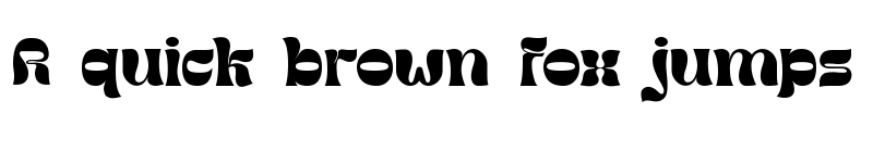 Preview of Deserved Regular font