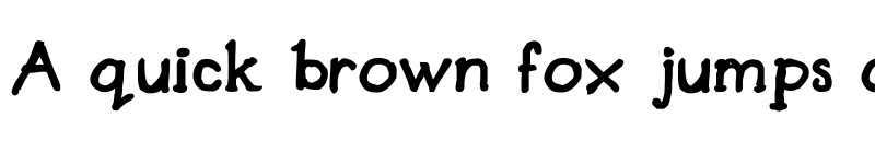 Preview of Designer Notes Bold font