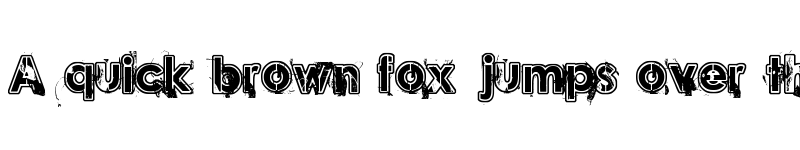 Preview of Desperado! Regular font