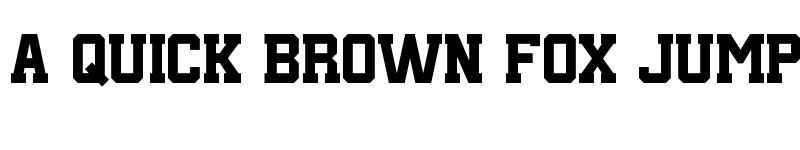 Preview of DESPORM Regular font