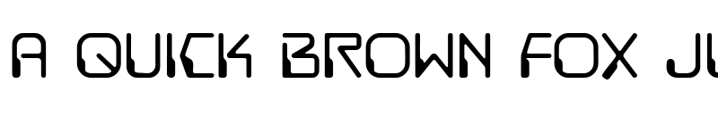 Preview of DestructoBeam BB Regular font