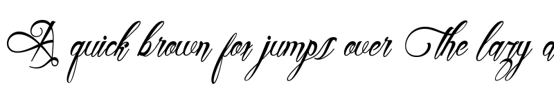 Preview of Dethalia Regular font