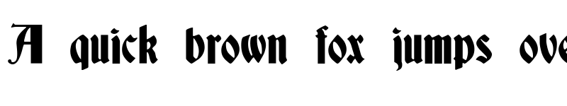 Preview of Deutsch Gothic Normal font
