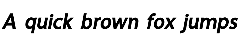 Preview of Devina Rodent ExtraboldItalic font