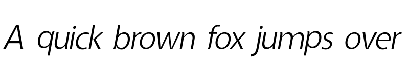 Preview of Devina Rodent ThinItalic font