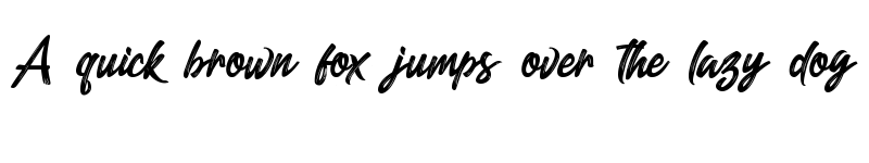 Preview of Dexaters Sillent Regular font