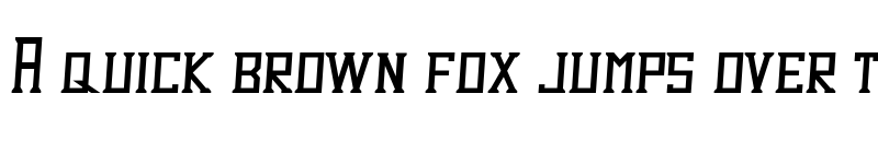 Preview of Dezert Demo Italic font