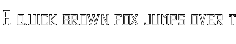 Preview of Dezert Demo Outline font