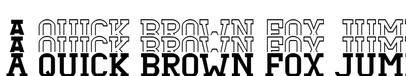 Preview of Dezire Stacked Bold font