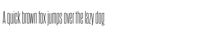 Preview of Dharma Gothic C ExLight font