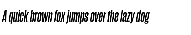 Preview of Dharma Gothic M Bold Italic font