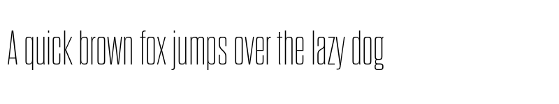 Preview of Dharma Gothic M Thin font