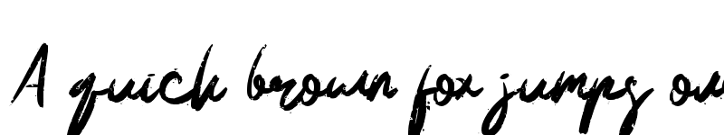 Preview of Dheelty Regular font