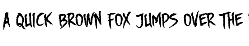 Preview of DHF Story Brush Regular font